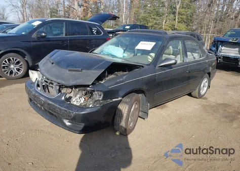 2002 Toyota Corolla Le from USA, damaged, VIN 1NXBR12E02Z605835